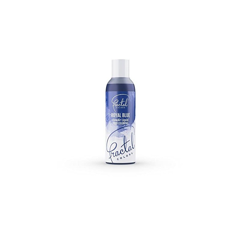 Fractal Colours FlowAir Airbrush Liquid Food Colouring 100ml Royal Blue