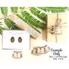 Pinecone Wood Stud Earrings | Nature Jewelry