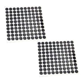 200 Pieces Billiard Cloth Stickers Billiard Repair Patches Pool Table Marker Dot Billiard Table Stickers Billiard Point Sticker Billiard Spot Stickers Billiard Table Marker Dots(Black, 12mm)