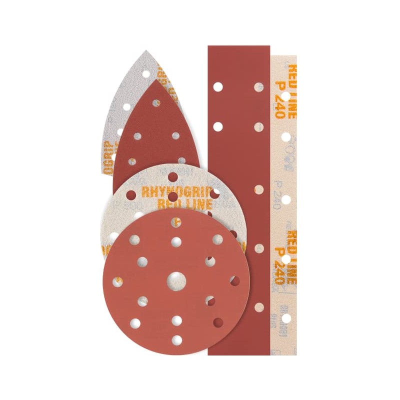Indasa Rhynogrip Red Line Discs D75 - Eccentric Sanding Discs