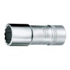 Gedore 6145050 Socket, Long (12 Angles), 1/2, 0.9 inches (22