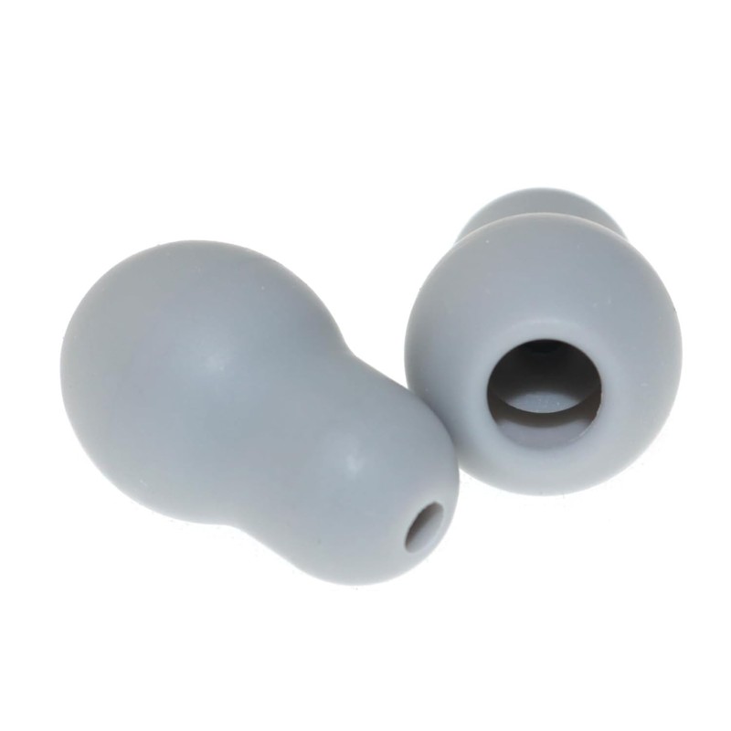 XuJJunB 6pcs Soundproof Earplugs Dustproof Stethoscope Accessories Rubber Flexible Ultra