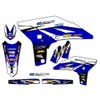 2003-2004 YZ 450 F Velocity Blue Senge Graphics Base Kit