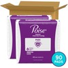 Poise Poise Incontinence & Postpartum Pads for Bladder Leaks, 6