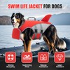 Shark Life Jacket for Dogs, High Flotation Pet Life Vest