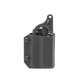 Clip & Carry Kydex - Funda multiherramienta para tijeras de trauma de respuesta Raptor de cuero - Fabricado en Estados Unidos (multiherramienta no incluida) EDC Multi herramienta funda