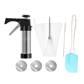 Jlaxks Churro Maker Machine Churrera and Piping Bag Churros Filler Hollow Churro with a Large Needle and 3 Nozzles