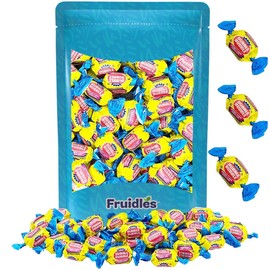 Fruidles Original Double Bubble Chewing Gum Balls Half-Pound Fruit Flavored Original & Mixed Fruit, Candy Buffet Treats, Kosher Certified Parve, Individually Twist-Wrapped