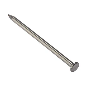 ForgeFix Round Head Nails | 3.75 x 75mm | Bright | Bag 500gm