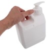 Healvian Travel Body Wash Container 2-in-1 Shampoo Dispenser Heavy-Duty Plastic