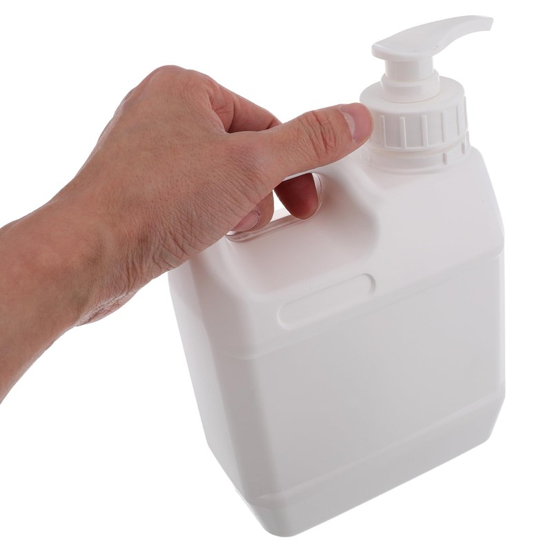 Healvian Travel Body Wash Container 2-in-1 Shampoo Dispenser Heavy-Duty Plastic