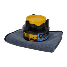 ADVANTUSE Wax Sets (Soft 99 Black Tyre Wax 170 g + Cloth)