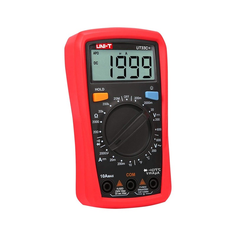 UNI-T UT33C+ Universal Digital Multimeter AC/DC Meter HOLD Function