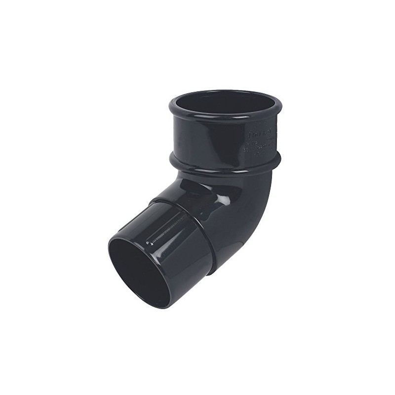 Floplast (50mm Offset Bend) (Black) 50mm Downpipes & 76mm Miniflo