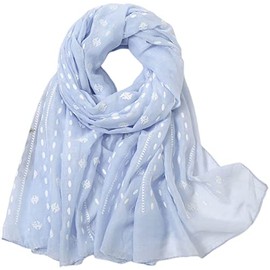 MAIRY Scarves for Women UK Fashion Ladies Scarfs Gifts Lightweight Soft Summer Stole Cotton Scarf Wraps and Shawls, 14207