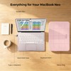 for MacBook Neo Case 13 inch 2026 Model A3404, Crystal