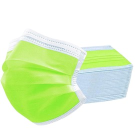 ASTM Level 3 Disposable Face Mask 3-Ply 20 Pk (2 packs of 10 each) Made in USA Breathable Non-Woven Mouth Cover