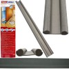 tesa MOLL® Draught Excluder for Doors, Grey Door Seal Bottom,