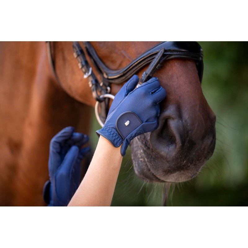 Roeckl Sports equestrian gloves ROECK-GRIP LITE, summer riding glove, black