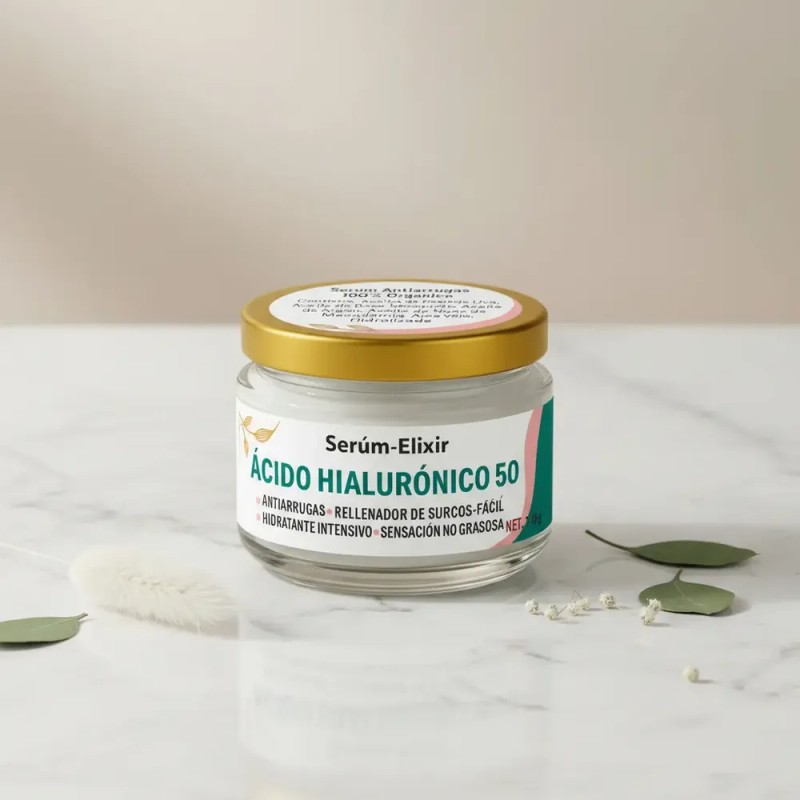 Crema Antiarrugas - Acido Hialuronico 120g