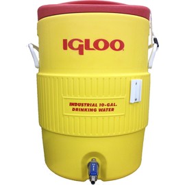Learn to Brew Igloo Mash Tun with Stainless Steel False Bottom and 1/2" Valve, 10 Gallon