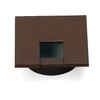 LAMP LS60KS-DBR Sugatsune Wire Hole Cap, Dark Brown, Square Type,