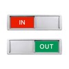 In or Out Sign,In Out Door Signs for Office Door,Slider