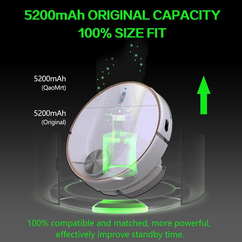 QaoMrt Battery Compatible with Eufy Robovac L70 Hybrid Robot Vacuum