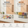 Tea Bag Organizer - Clear Acrylic Tea Storage Box with