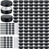 Zubebe 100 Pack 1 oz Metal Tins with Lids Bulk
