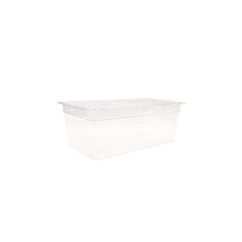 Rubbermaid 1/9 Gastronorm Hard Cover with Peg Hole - Clear