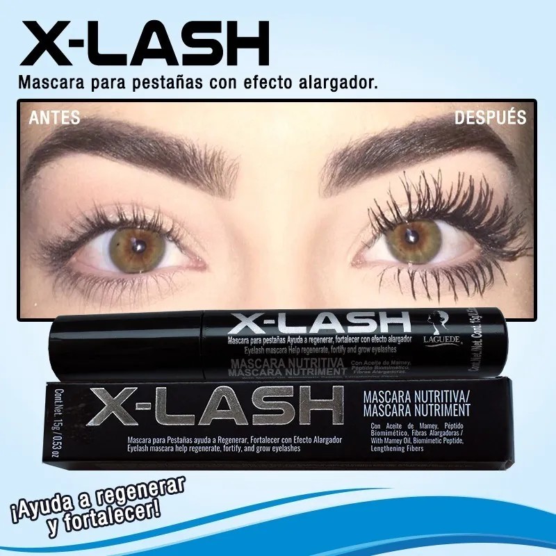 Valentine 3 Máscara X-lash De Laguede Color Negro
