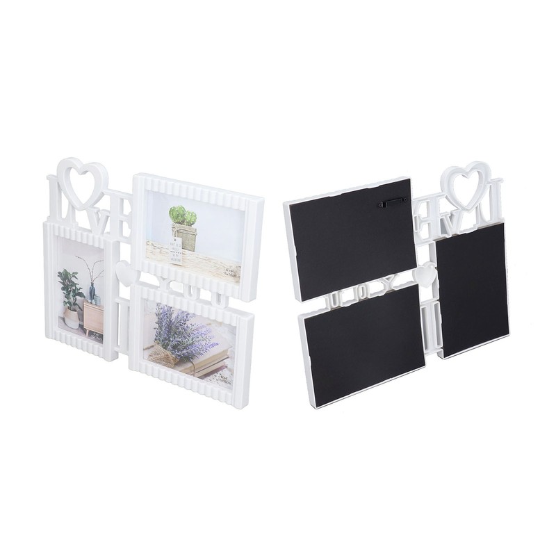 Modern Picture Frame 3 Hole Photo Frame Tabletop Decorative Photo