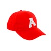 morefaz Unisex Boys Girls Baseball Cap Red Hat Children's Cap