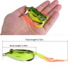 Goture 9pcs 55cm Frog Lures Set Soft Lures Frog Lures