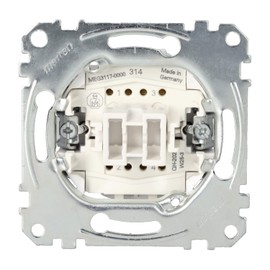 Merten MEG3117-0000 Crossover Switch Insert 1-Pin / 10 AX / 250 V AC/Plug-In Terminals