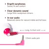 Panasonic ErgoFit Wired Earbuds, In-Ear Headphones With Dynamic Crystal-Clear Sound