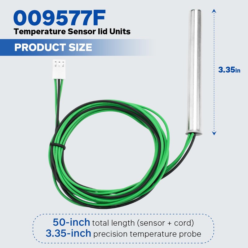YXYYXY 009577F Temperature Sensor for Raypak Pool/Spa Heater 206A 207A