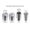 sourcing map 12 mm Press Studs Button Shape for Hand