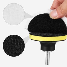 Floatdream Pack of 5 Wool Polishing Pads, Wool Polishing Pad Set, Polishing Hood Waxing, Polishing Fur for Car Polishing Machine, Polishing Attachment Wool Polishing Disc for Car Polishing
