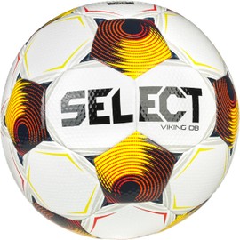 SELECT Viking DB Soccer Ball, White/Blue/Orange V25, Size 5