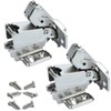 2 Pcs Kitchen Cabinet Door Hinges 165 Degree Kitchen Cupboard
