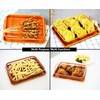 Non-Stick Baking Tray with Grill Crispy Basket Copper Crisper Air