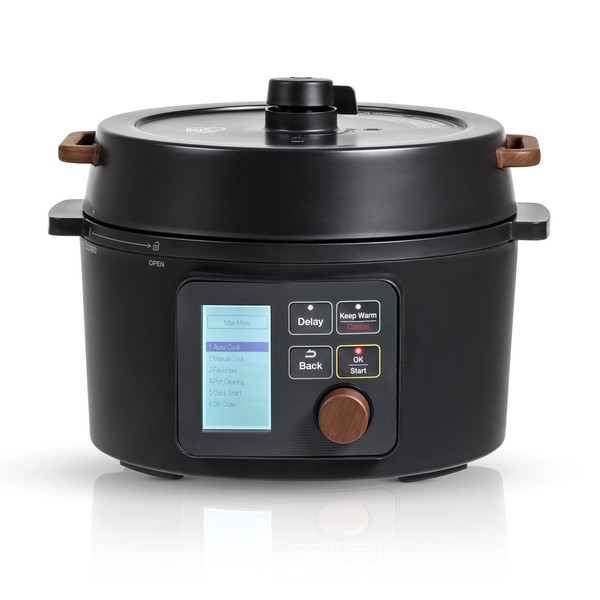 IRIS USA 3 Qt. 8-in-1 Multi-function easy healthy Pressure Cooker with Waterless Cooking Function
