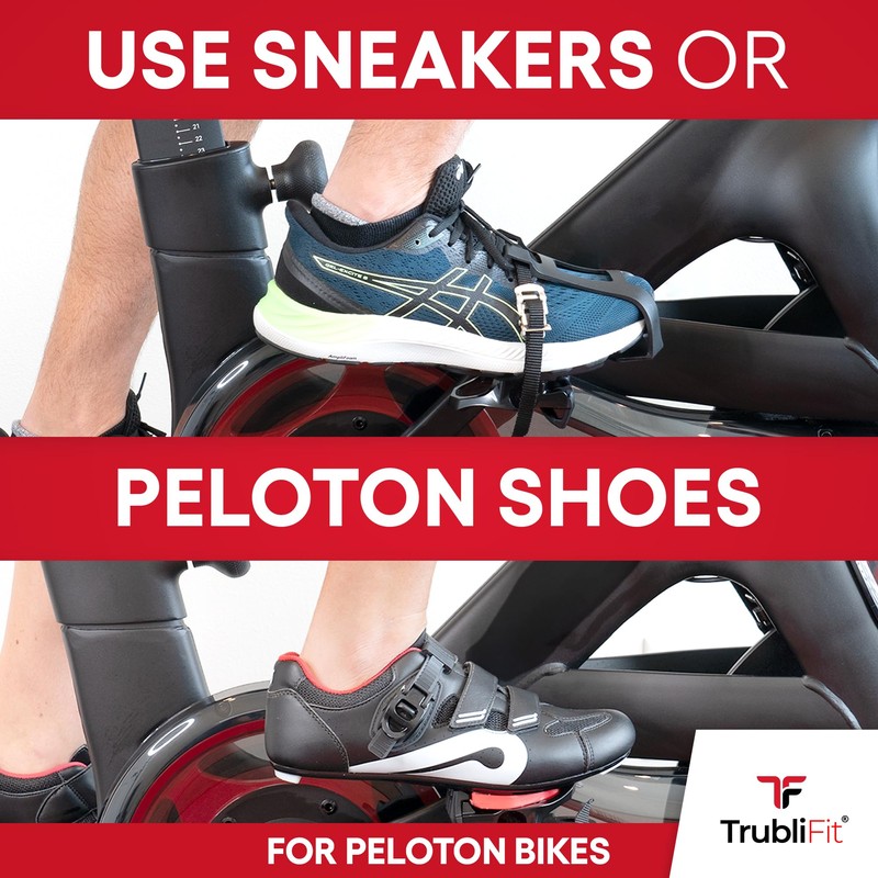 Peloton in Sneakers - Dual Function Toe Cages for Peloton