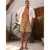 OLEMEK Men's Summer Board Shorts Quick-Drying Shorts with Liner Swim