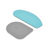 KitchenAid Gourmet Bowl Scraper, Set of 2, Aqua Sky and