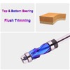 Jiiolioa Top & Bottom Bearing Compression Flush Trim Router Bit