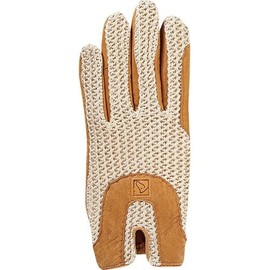 SSG Lycrochet Horseshoe Back Glove - Black - 8