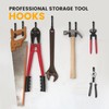 GURADESIGN 8-Pack Heavy Duty Garage Hooks for Hanging 50 lbs,